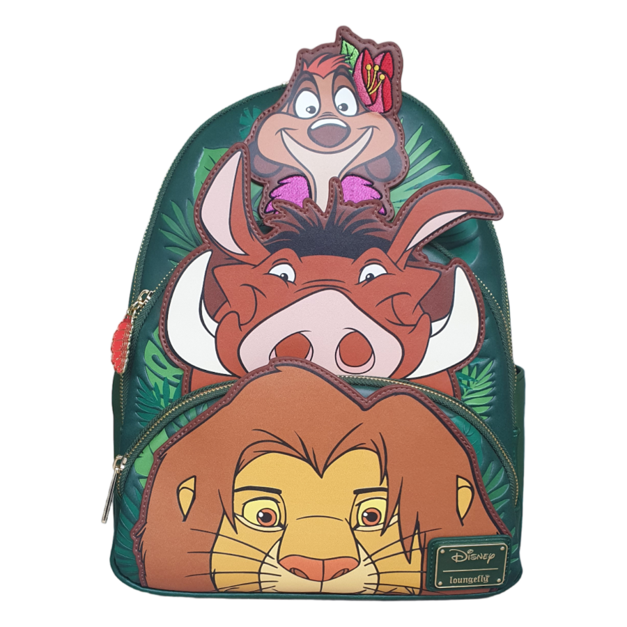Loungefly-Lion King (1994) - Three Friends US Exclusive 3 Pocket Mini Backpack