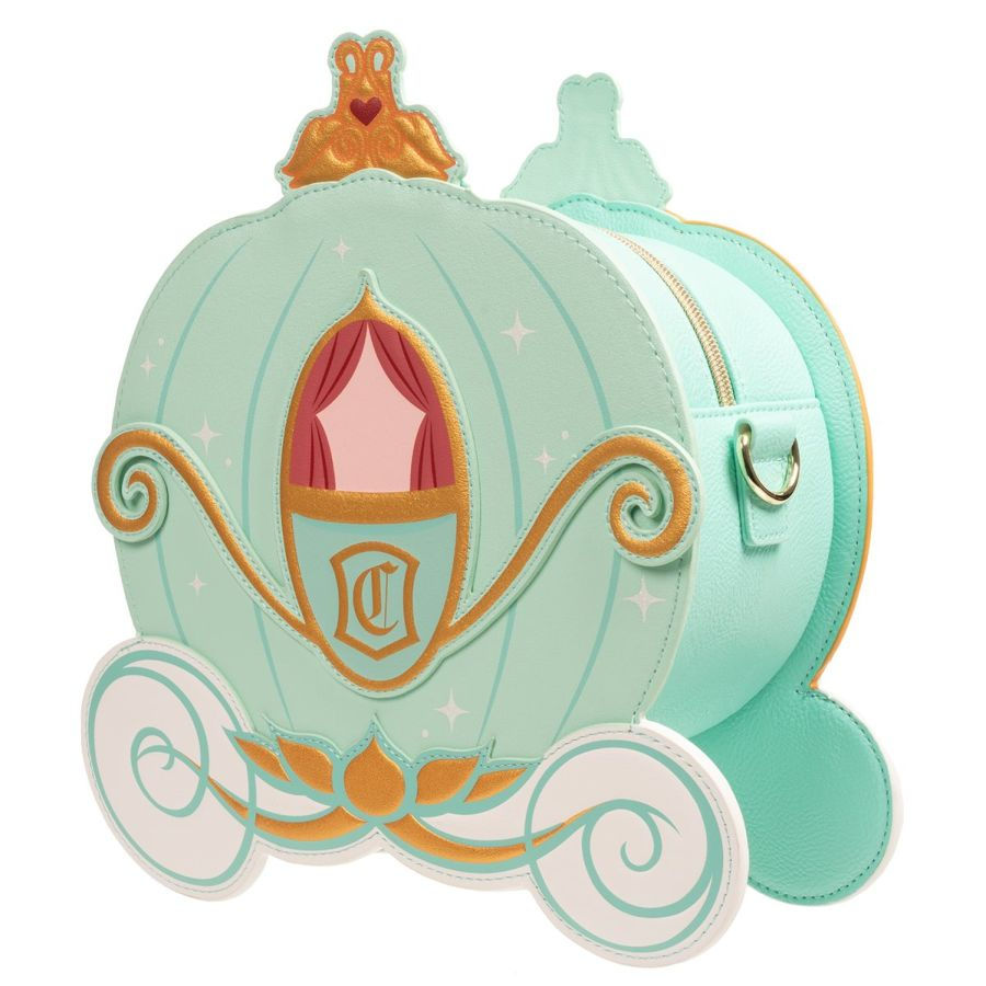 Thumbnail: Loungefly Disney - Cinderella Pumpkin Carriage US Exclusive Reversible Crossbody