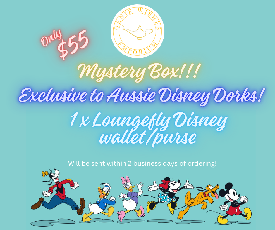 Loungefly- Mystery Box- Loungefly wallet/purse - Aussie Disney Dorks Exclusive!
