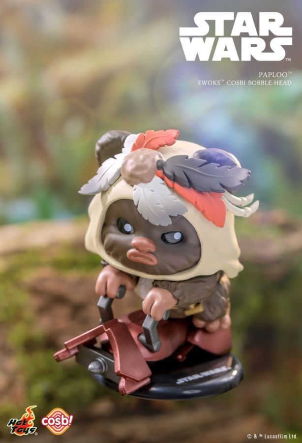 Thumbnail: Cosbi-Star Wars - Ewok Cosbi Bobble-Head