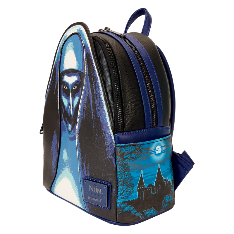 Thumbnail: Loungefly- The Nun The Nun Cosplay Light Up Glow Mini Backpack