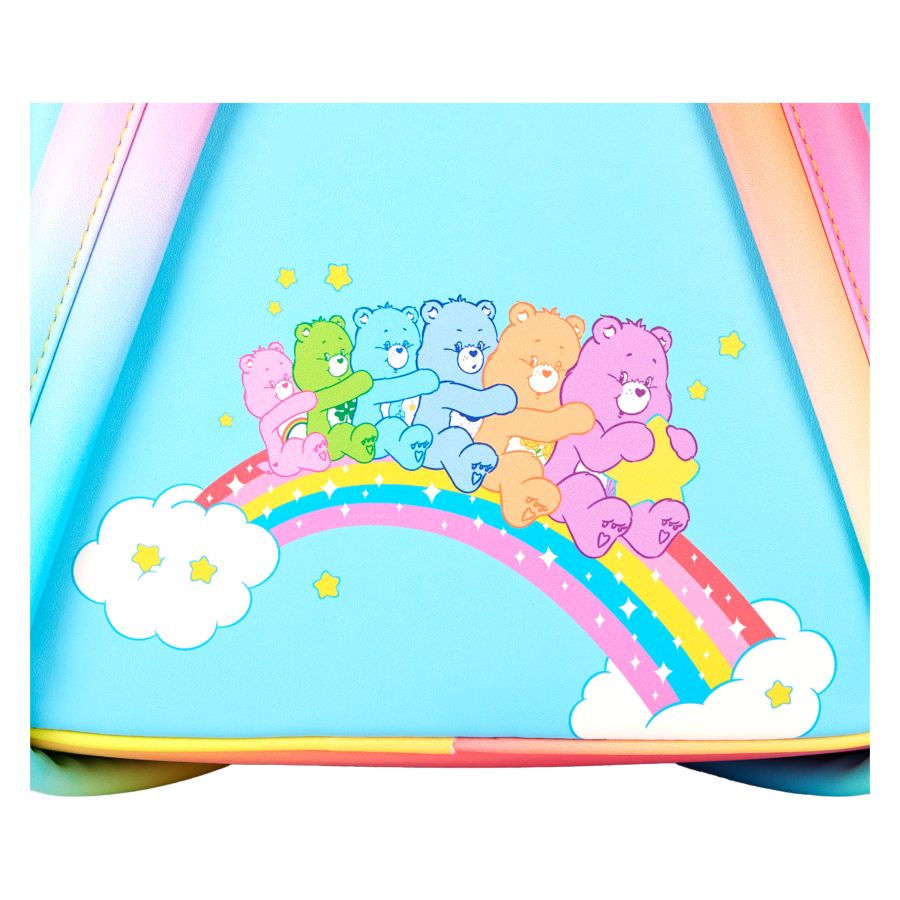 Thumbnail: Loungefly-Care Bears - Rainbow Mini Backpack