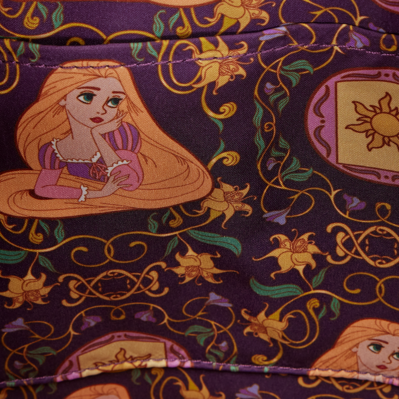 Thumbnail: Loungefly-Disney Tangled Rapunzel Exclusive Lanterns Crossbody Bag inside view
