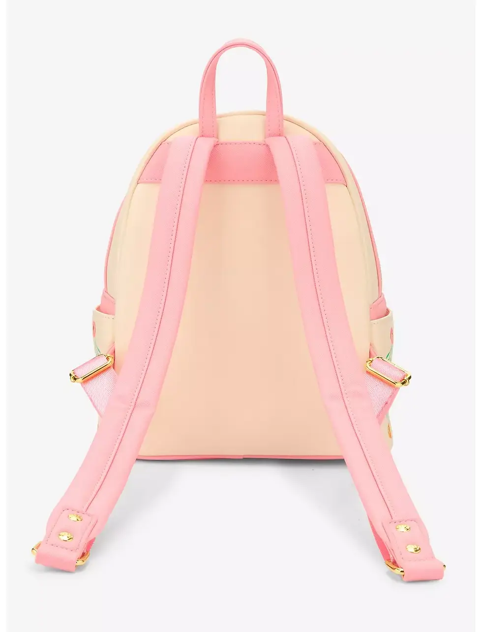 Thumbnail: Loungefly Disney Princesses Floral Portraits Mini Backpack rear view