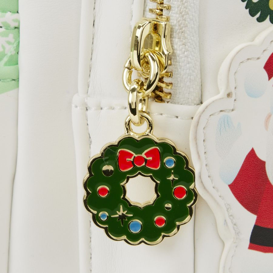 Thumbnail: Loungefly Rudolph - Holiday Group Mini Backpack zipper