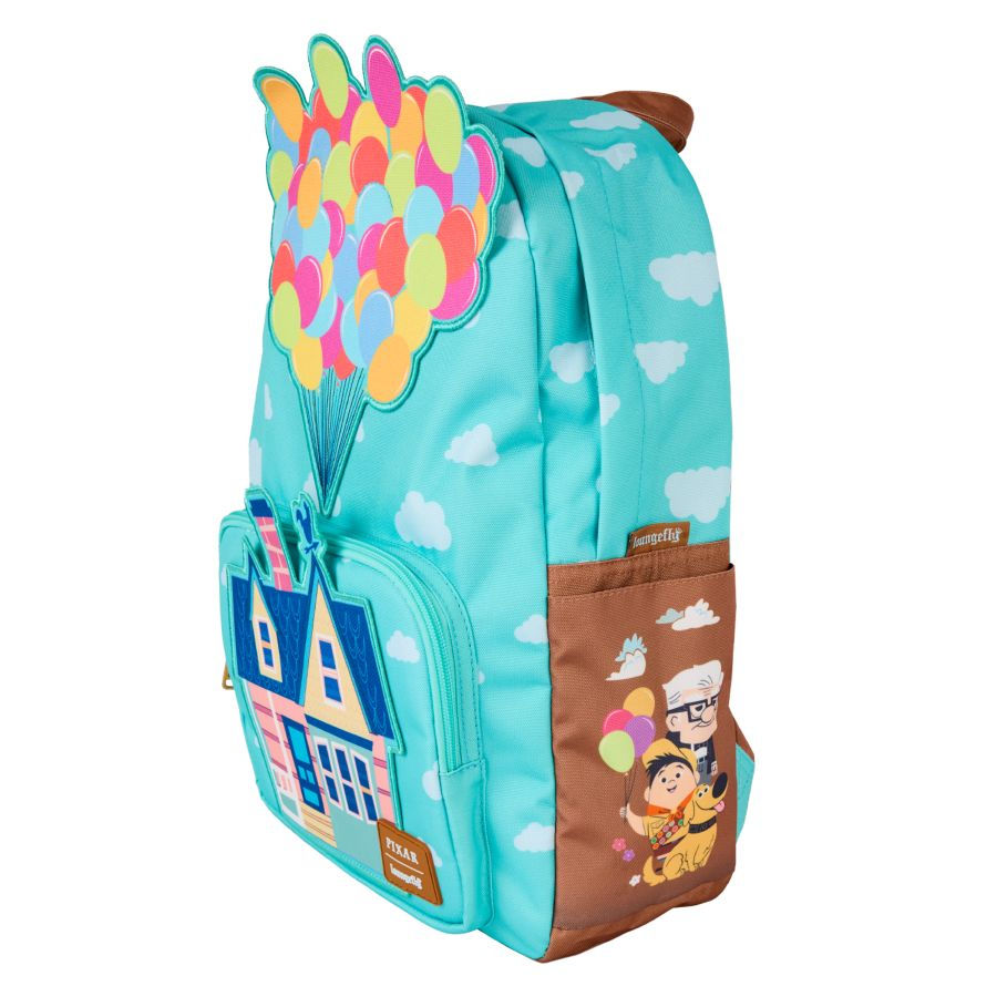 Thumbnail: Loungefly- Up - Nylon Full-Size Backpack side view