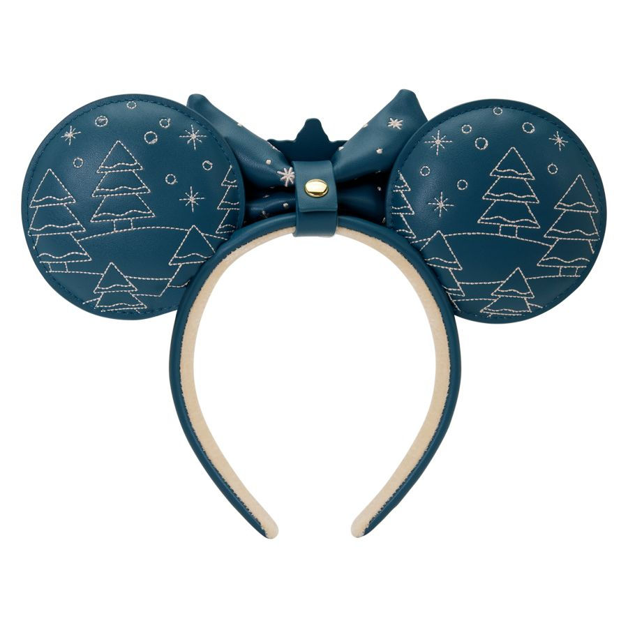 Thumbnail: Loungefly-Disney - Mickey & Minnie Holiday Ear Headband rear view