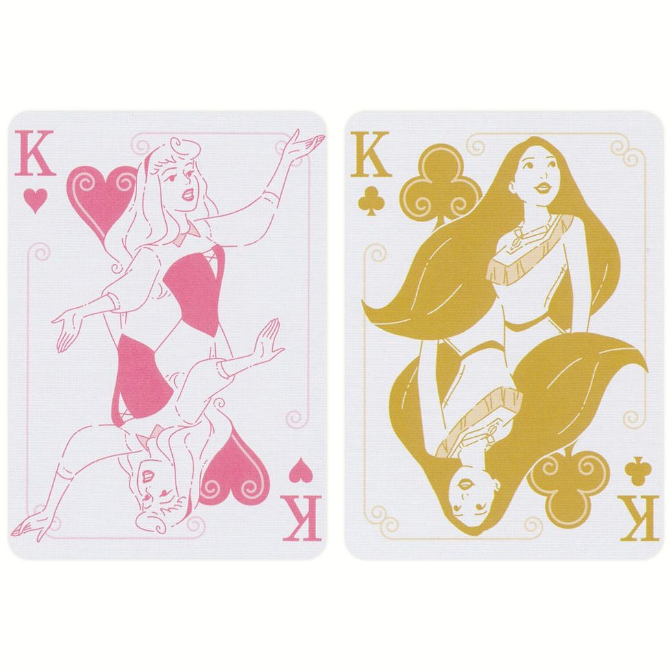 Thumbnail: Bicycle Disney Princess Pink Cards