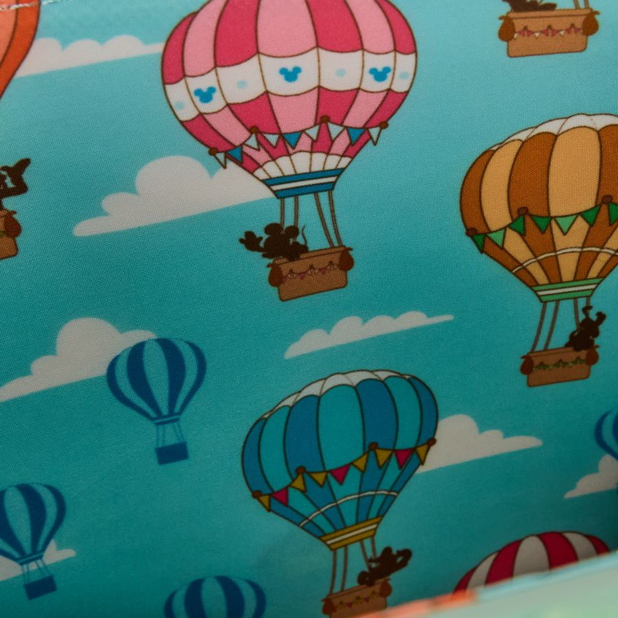 Thumbnail: Loungefly-Mickey & Friends - Hot Air Balloon Crossbody Bag inside view