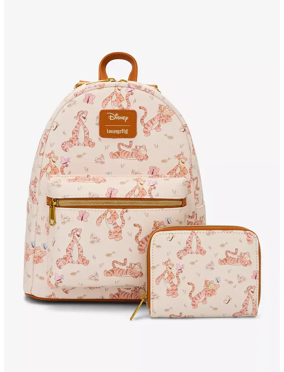 Thumbnail: Loungefly Disney Winnie The Pooh Tigger Butterfly Mini Backpack set