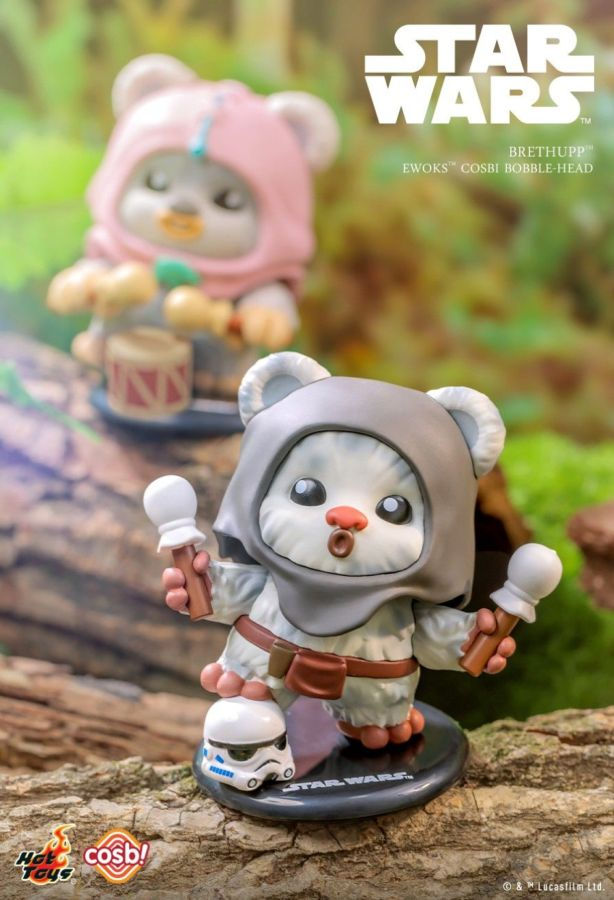 Thumbnail: Cosbi-Star Wars - Ewok Cosbi Bobble-Head