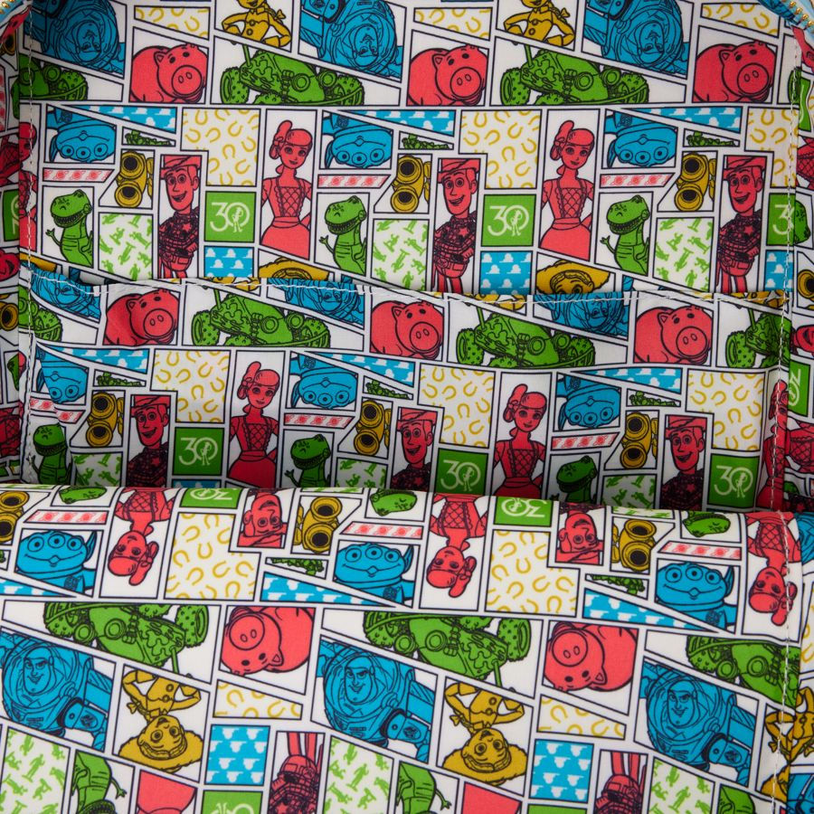Thumbnail: Loungefly- Disney Pixar-Toy Story 30th Anniversary - Woody Mini Backpack inside view