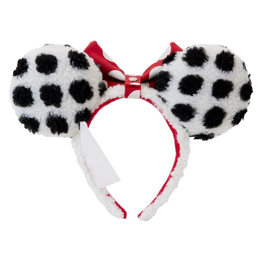 Thumbnail: Loungefly-Disney - Minnie Rocks The Dots Sherpa Headband