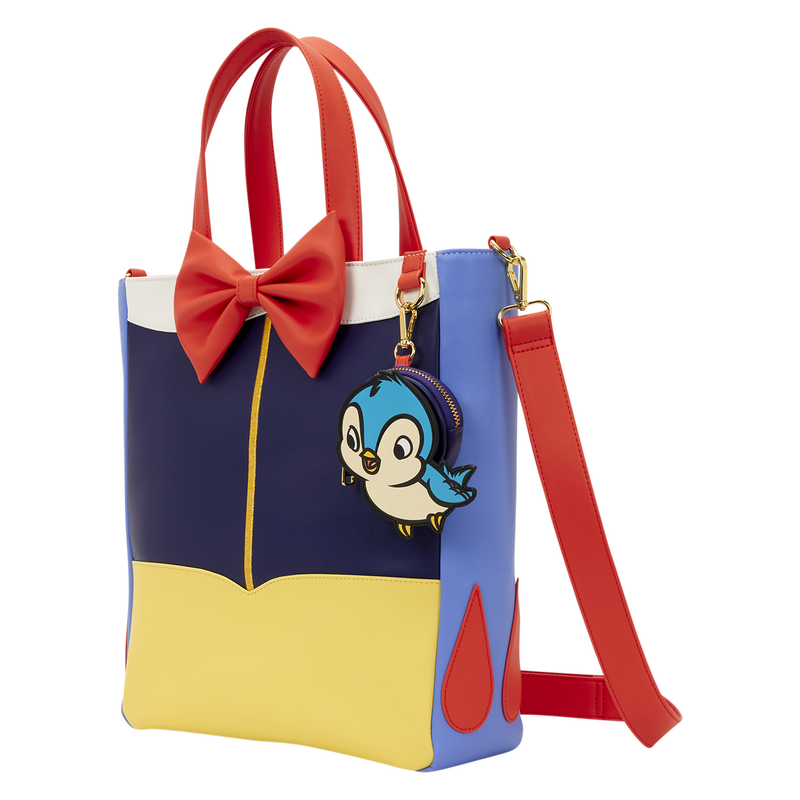 Loungefly-Disney Snow White Exclusive Cosplay Tote Crossbody Bag with Coin Bag side