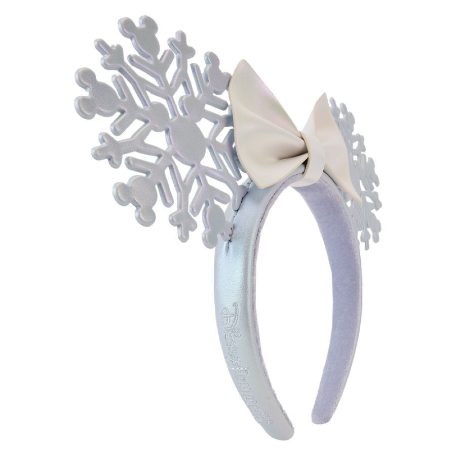 Thumbnail: Loungefly- Disney - Minnie Mouse Snowflake Iridescent Ear Headband