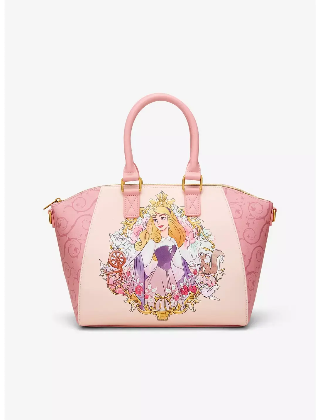 Loungefly- Disney Sleeping Beauty Icon Frame Satchel Bag