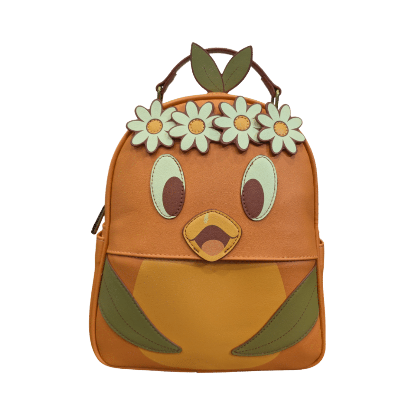 Loungefly -Disney – Flower & Garden Orange Bird Mini Backpack