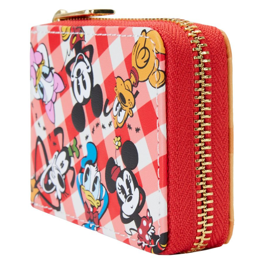 Thumbnail: Loungefly-Mickey & Friends - Picnic Accordion Wallet