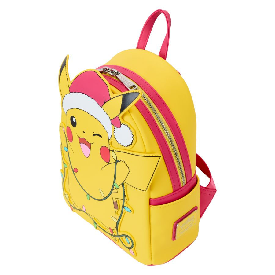 Thumbnail: Loungefly-Pokemon - Holiday Pikachu Mini Backpack