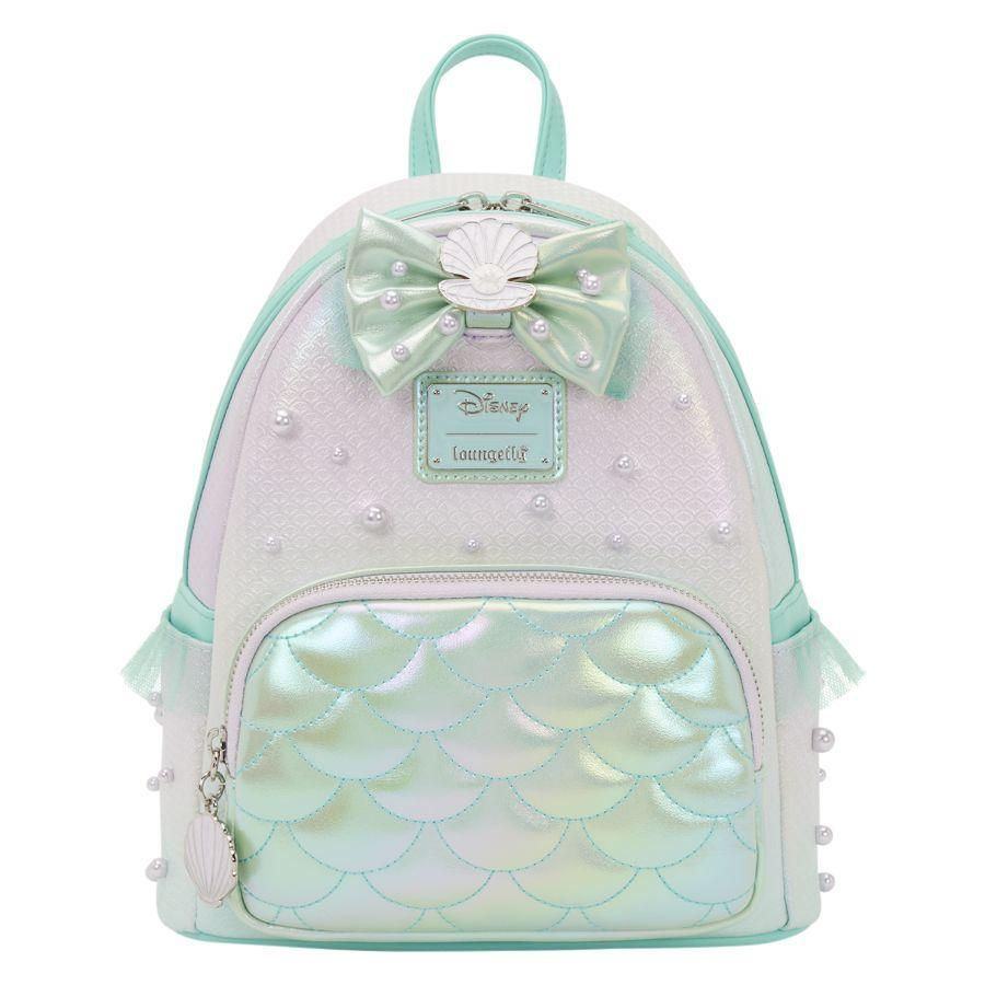 Loungefly- Little Mermaid (1989) – Iridescent Pearl Mini Backpack