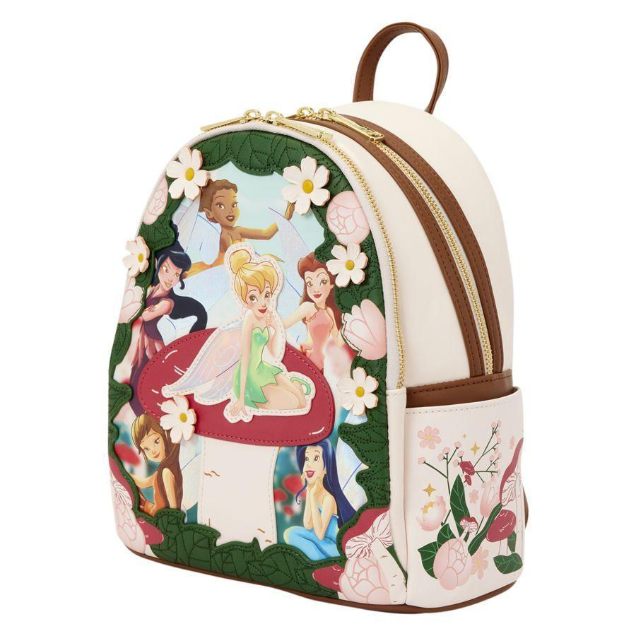 Loungefly- Disney Fairies – Mini Backpack side view