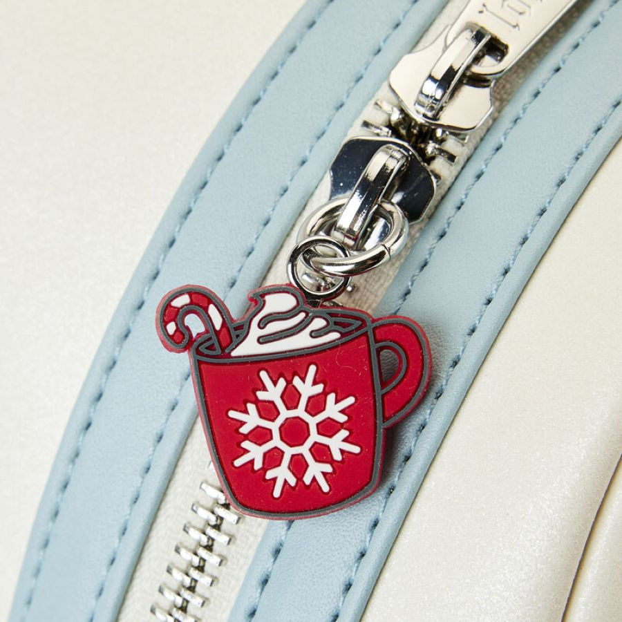 Thumbnail: Loungefly-Lilo & Stitch - Stitch Holiday Snow Angel Glitter Mini Backpack