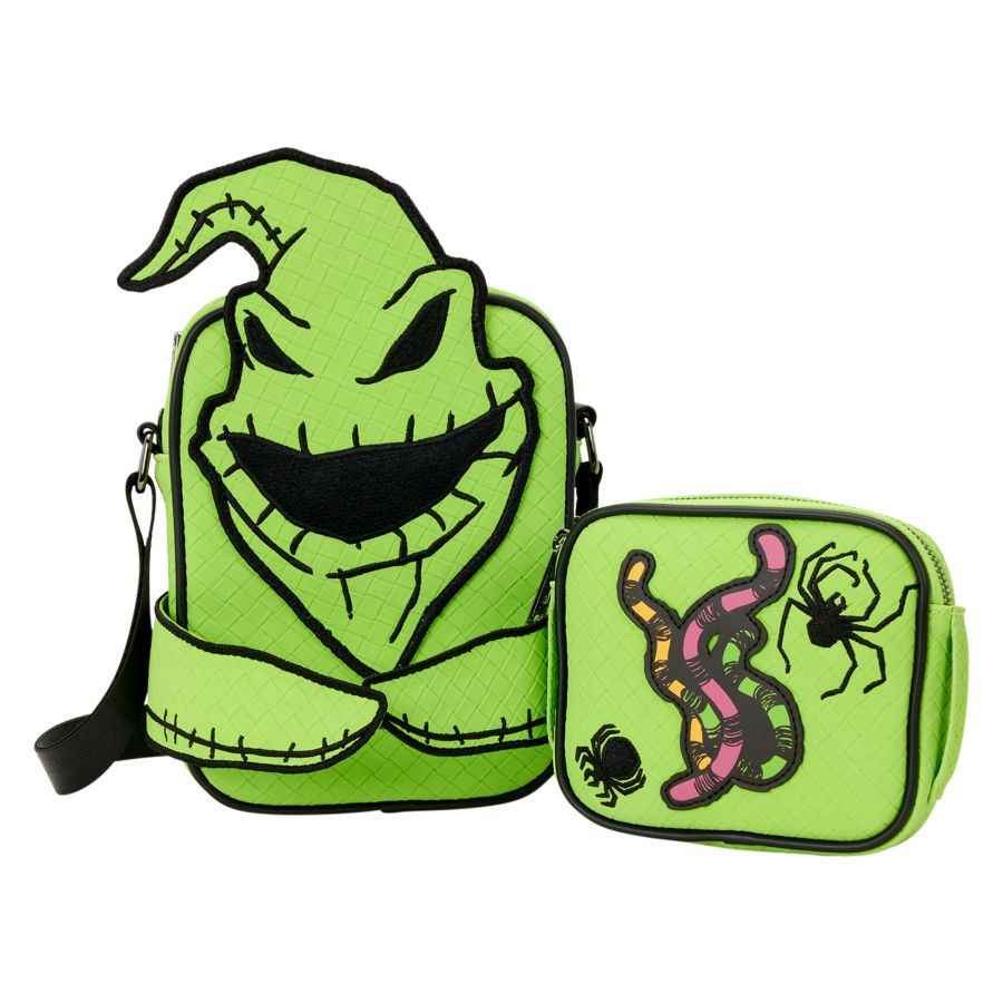 Thumbnail: Loungefly- The Nightmare Before Christmas - Oogie Boogie GW Crossbuddies Bag 3