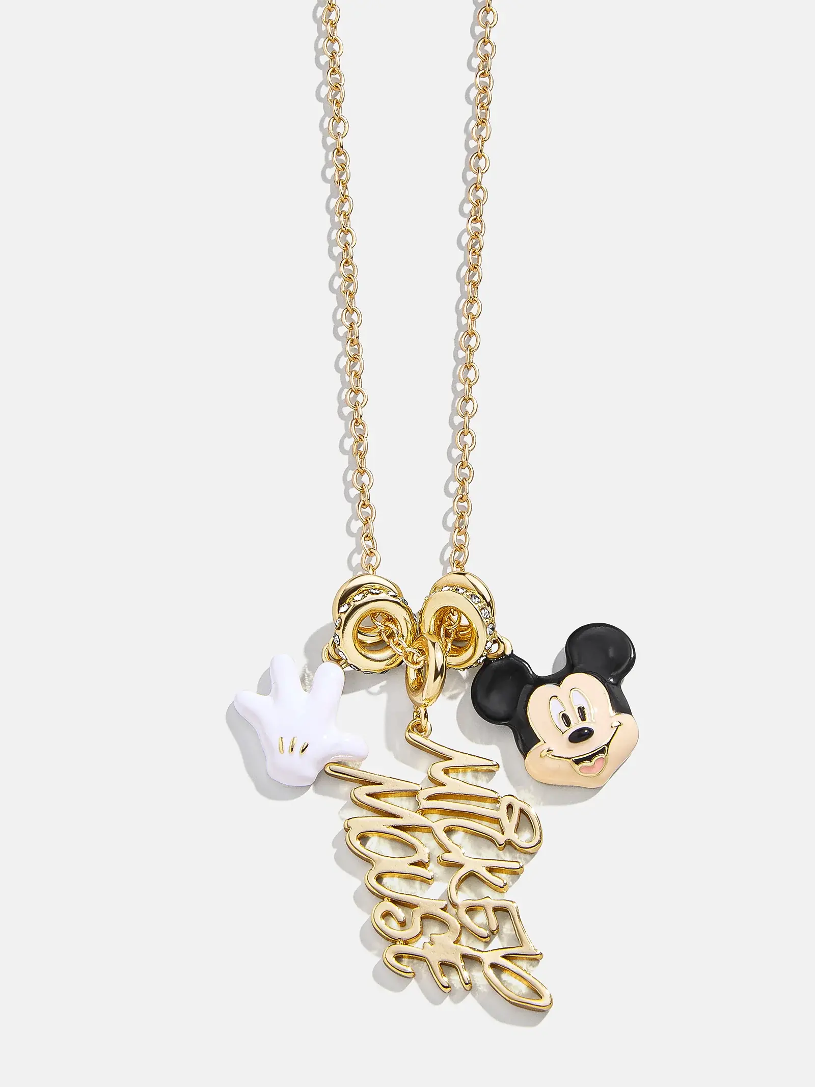 Bauble Bar- Disney Mickey Mouse Cluster Charm Necklace