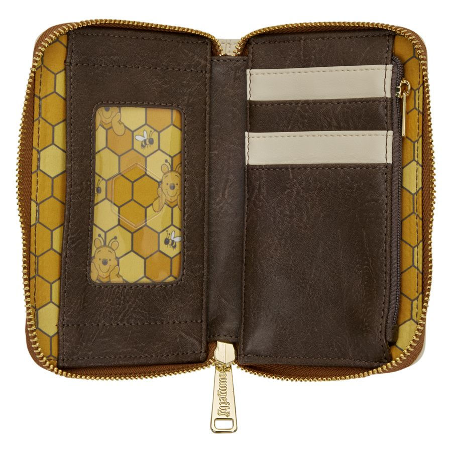 Thumbnail: Loungefly-Winnie the Pooh Zip Around Wallet inside view