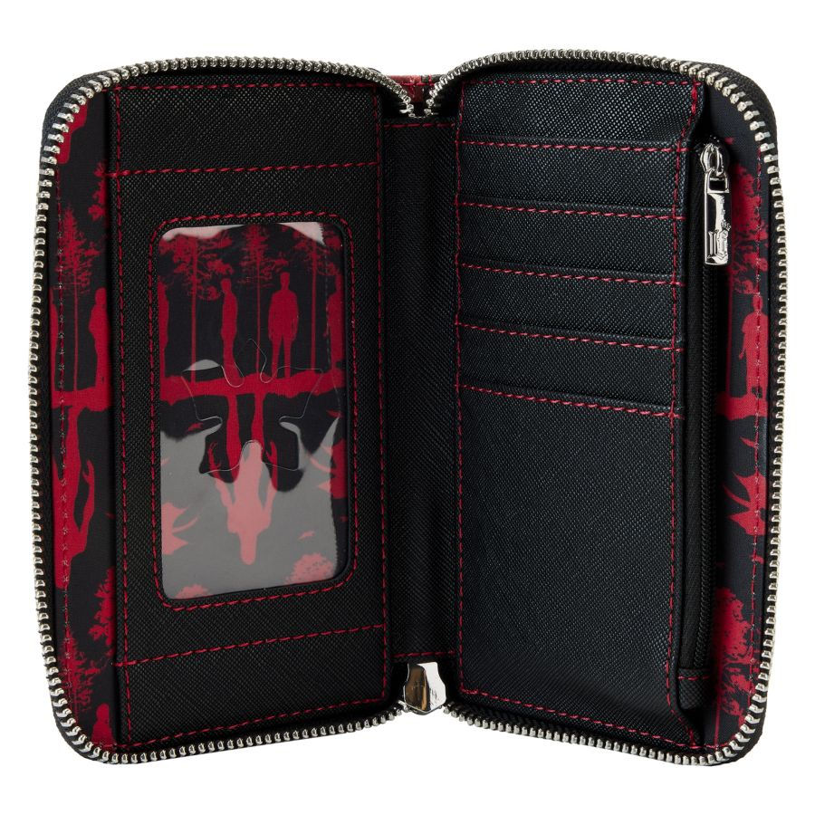 Thumbnail: Loungefly- Stranger Things - UpsideDown Shadows Zip Wallet