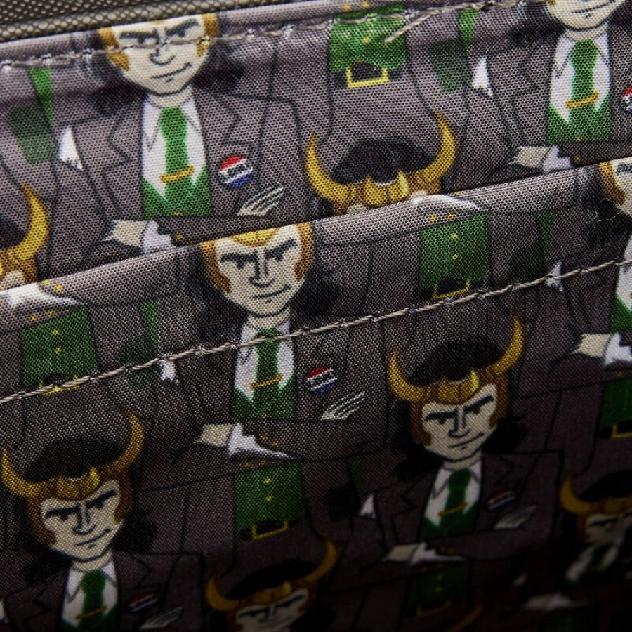 Thumbnail: Loungefly- Marvel Loki (TV) - Loki For President Cosplay Crossbody Bag
