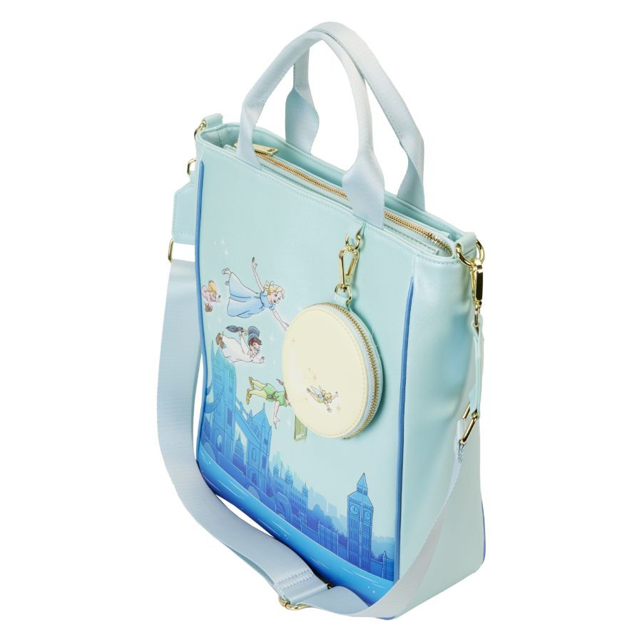 Thumbnail: Loungefly- Peter Pan (1953) - "You Can Fly" Glow Tote Bag