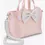 Thumbnail: Loungefly- Disney Minnie Mouse Pink Pearl Mini Satchel Bag side view