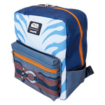 Thumbnail: Loungefly-The Mandalorian Ahsoka Cosplay Nylon Mini Backpack side view
