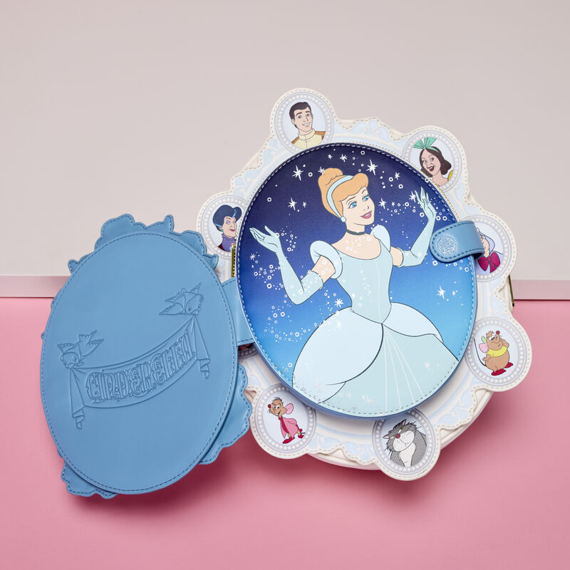 Thumbnail: Loungefly- Disney Cinderella Exclusive Cameo Mini Backpack