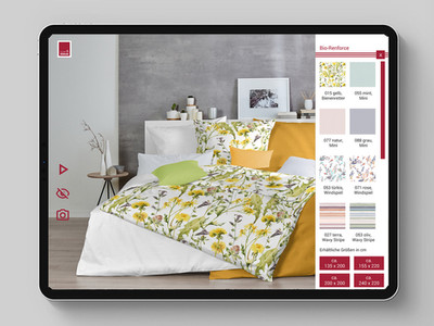 product visualizer in mobile Augmented Reality app by AVK Terwey XR