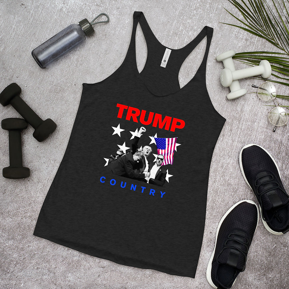 Women's Trump Country Racerback Tank
