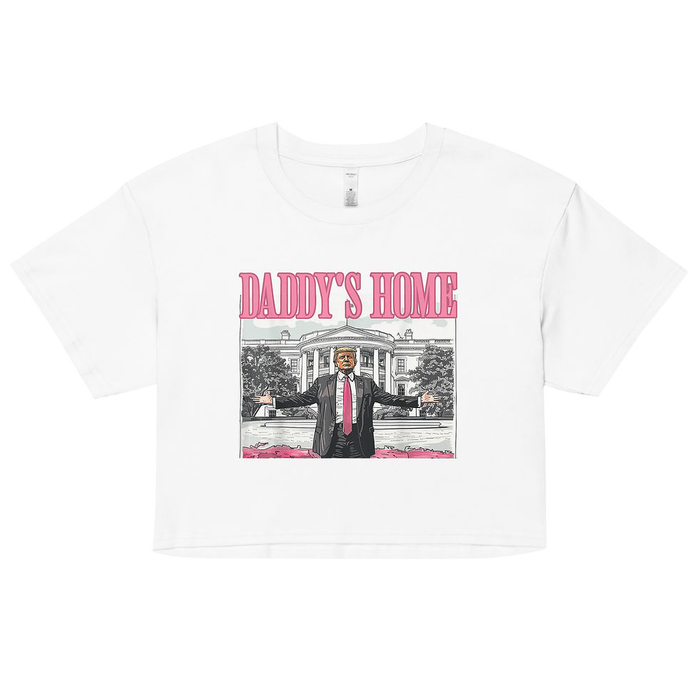 Thumbnail: "Daddy's Home" Women’s crop top