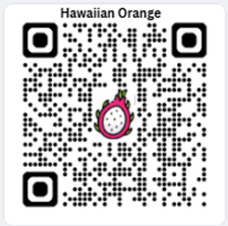 Hawaiian orange Dragon Fruit