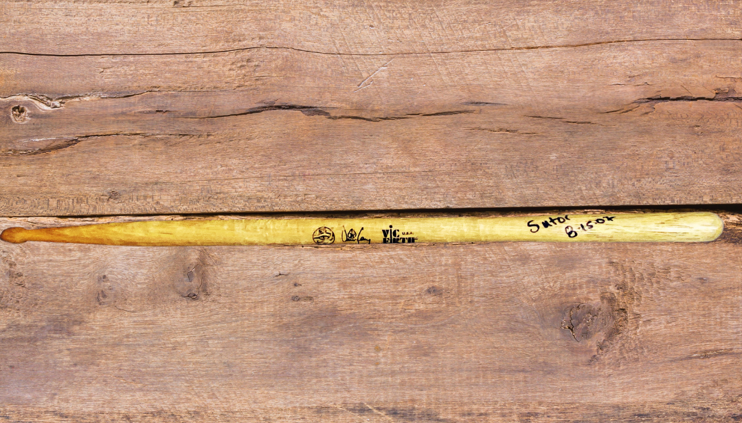 Drumsticks from Mark Sutor of June