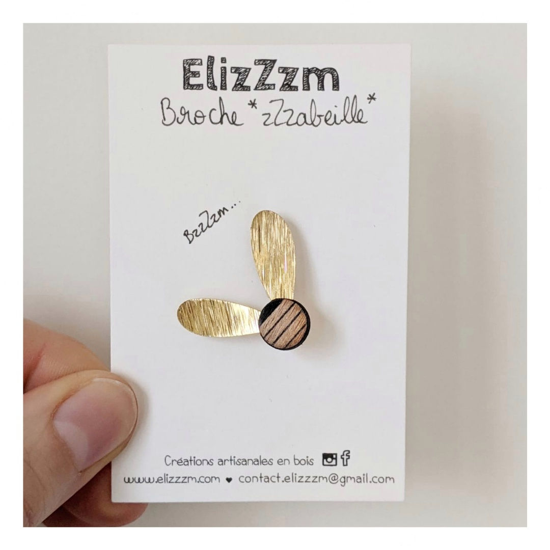 Broche * zZzabeille * 