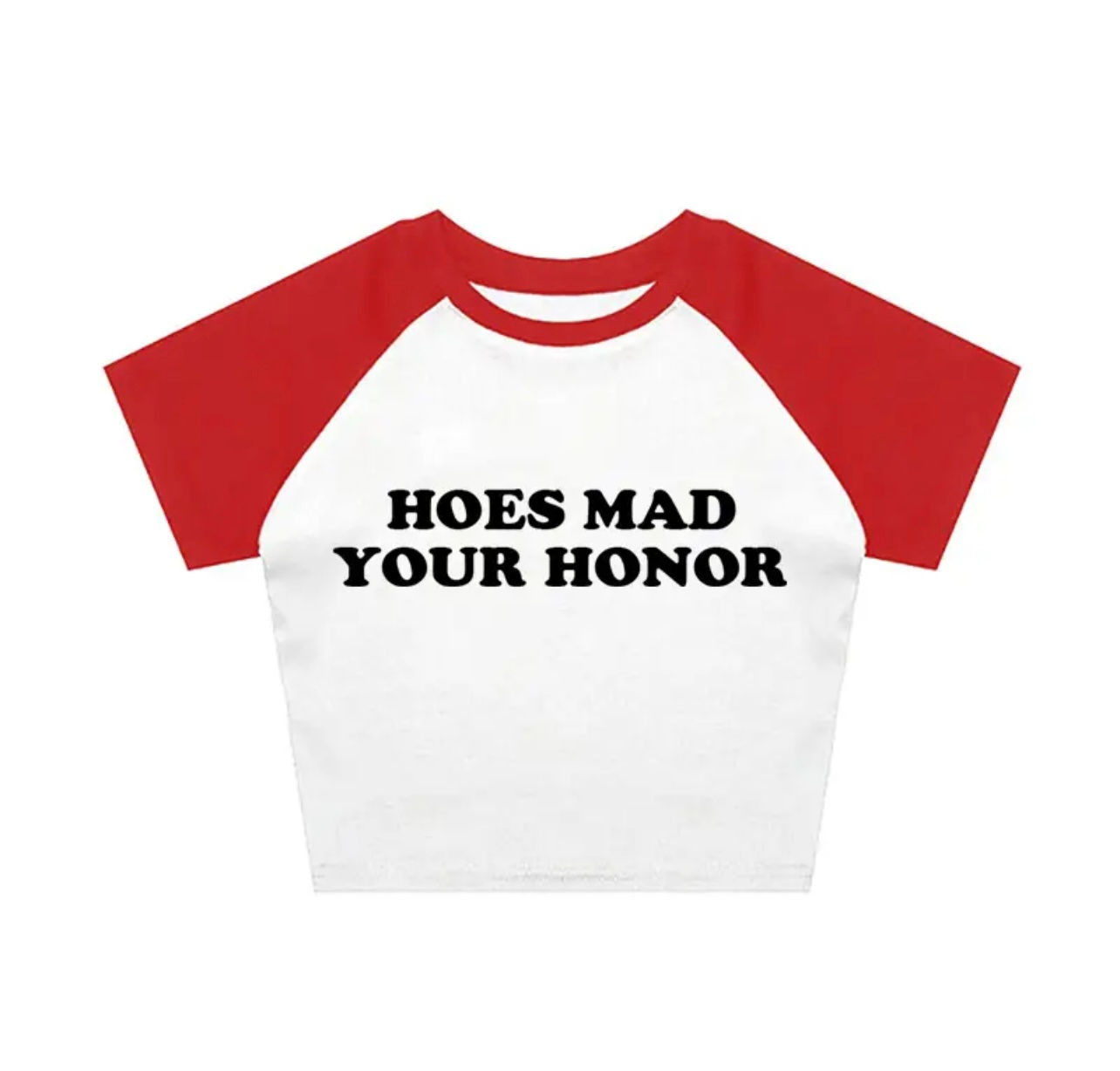 HOES MAD CROP TOP