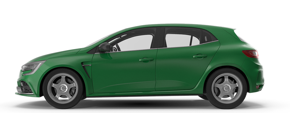Grünes Auto