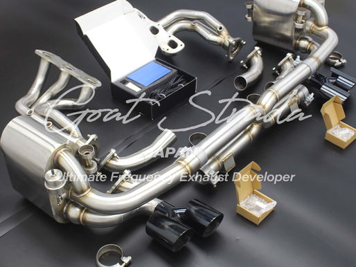 Porsche 911 991 Carrera Series F1 Sound Valved Exhaust system Production | GWAPOTech JAPAN