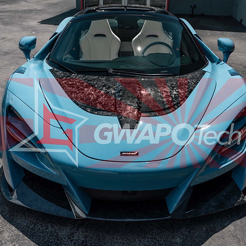 マクラーレン720s/765LT対応ドライカーボン製カスタムボンネット
