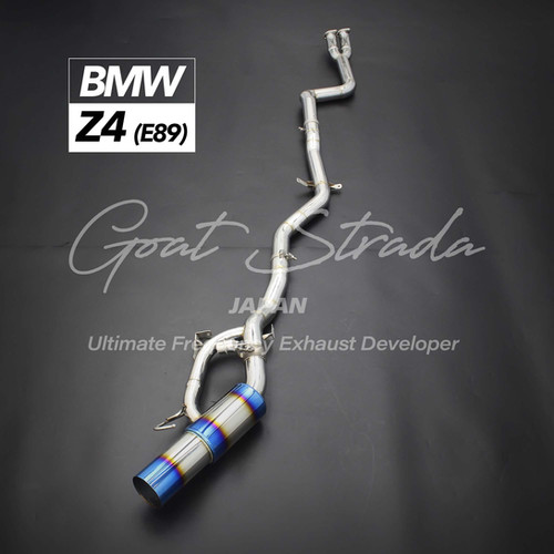 BMW Z4 E89 23i 2.5L Sus304 Valved singletube Rear Exhaust+Mid pipe+Tip