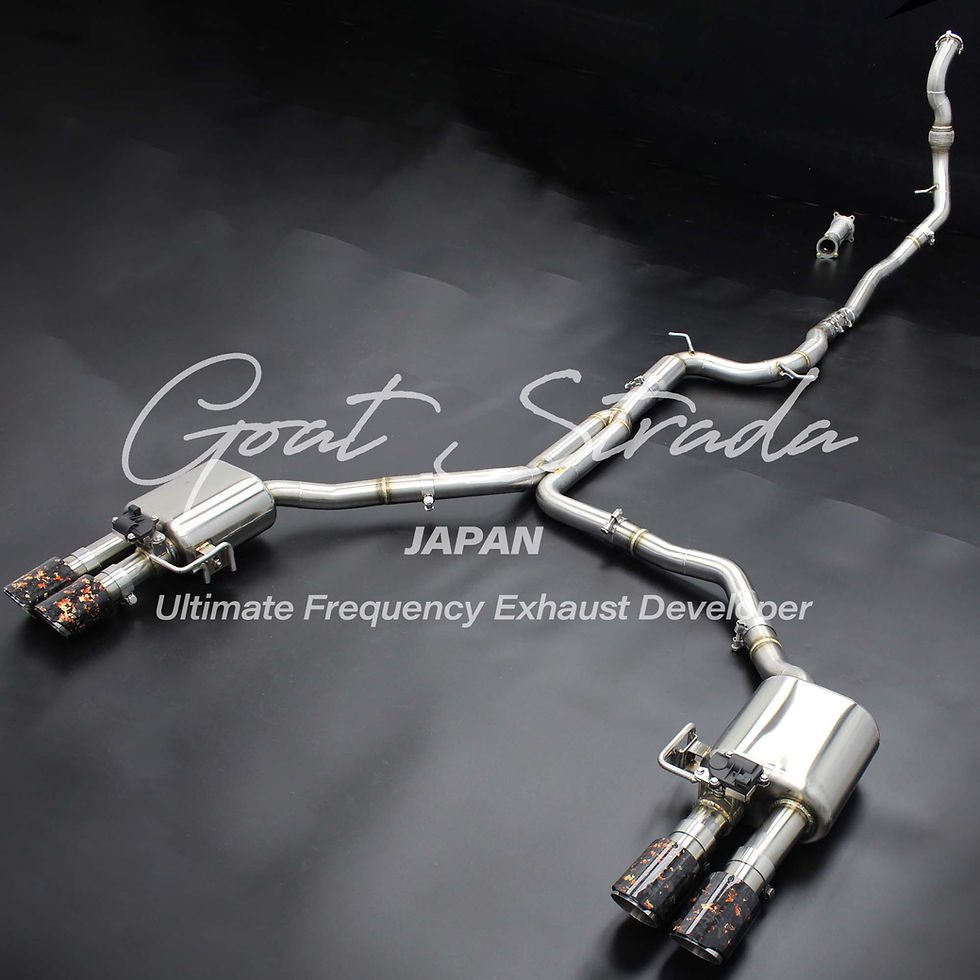 Thumbnail: AUDI A6/A7 C7/7.5 2.0L TSFI Racing Valved Exhaust system