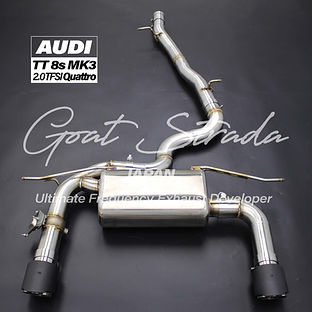 AUDI TT Mk3 8s 2.0 TFSI Quattro Valved Sport Exhaust system