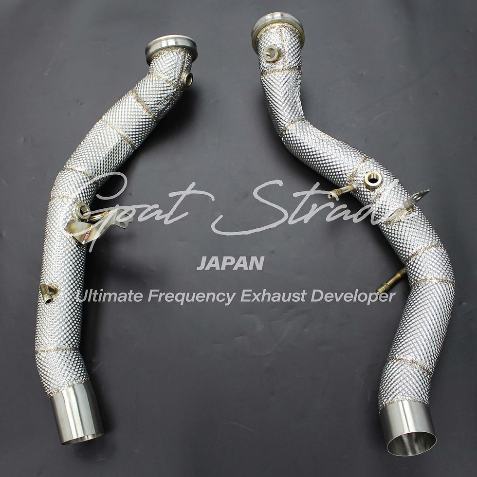 Thumbnail: Maserati Ghibli Trofeo 3.8L V8 Straight free flow Down Pipes