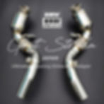 BMW 650i F06 F12 F13 Racing Down pipes